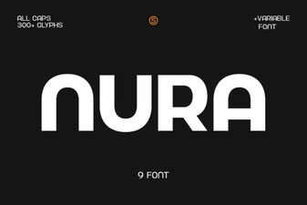 Nura Font: Design Ideas & Creative Applications