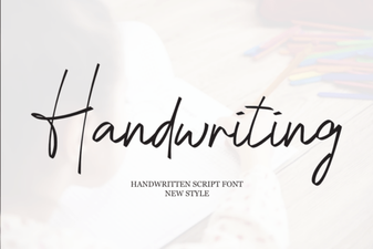 Design Handwriting Fonts for Your Creative Projects
