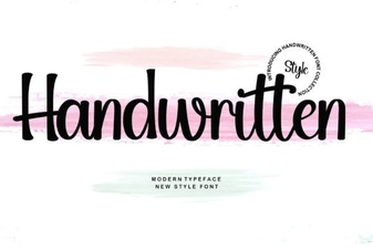 Craft Unique Projects with Handwritten Fonts