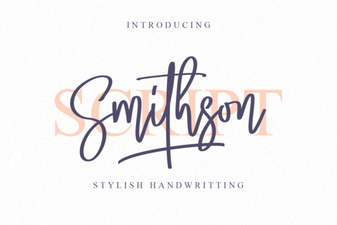 Smithson Font: a Modern Design Toolkit